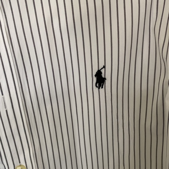 “Ralph Lauren” dress shirt; slim fit; size large - Picture 4 of 5